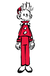 Gif animé Spirou tourne